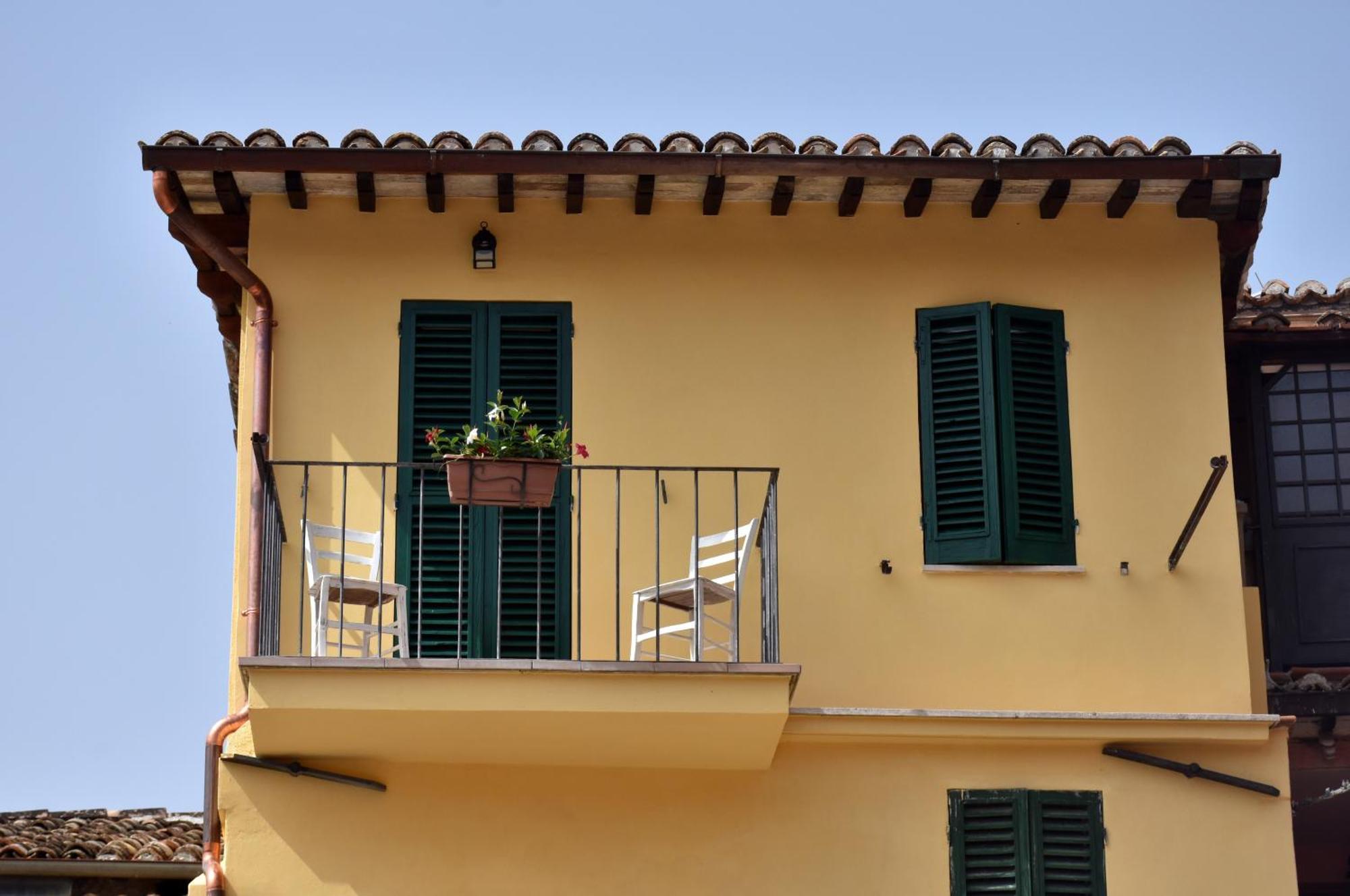 Ferienwohnung La Casa Del Borgo Antico Spoleto Exterior foto